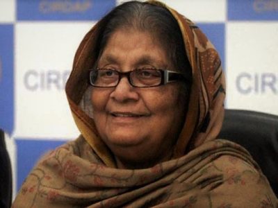 মারা গেছেন সংসদের উপনেতা সৈয়দা সাজেদা চৌধুরী