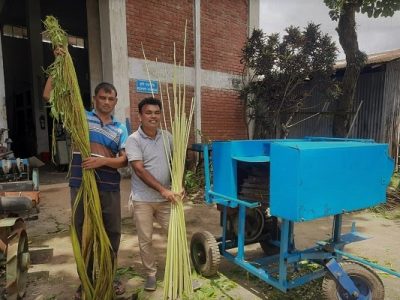 পাটের আঁশ ছাড়ানোর যন্ত্র আবিষ্কার বারি’র বিজ্ঞানীদের