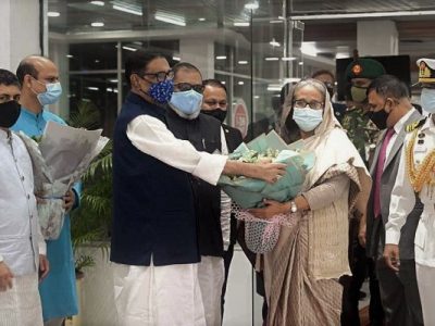 প্রধানমন্ত্রী দেশে ফিরেছেন